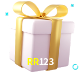 Receba seus bônus de boas-vindas no RR123